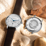 Sternglas "Naos XS Edition Mother of Pearl" Women's Quartz Watch in Steel, White MOP Dial