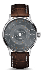 MeisterSinger "Pangaea Day Date 365" Automatic in SS, Grey Dial