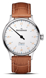 MeisterSinger "Pangaea" Single-Hand Automatic in SS, White Dial