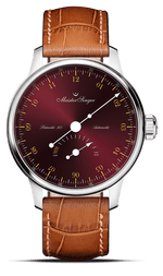 MeisterSinger "Primatic 365" Power Reserve Automatic in SS, Bordeaux & Gold Dial