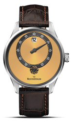 MeisterSinger "Panthero Jumping Hour" Automatic, Sunburst Golden Yellow Dial