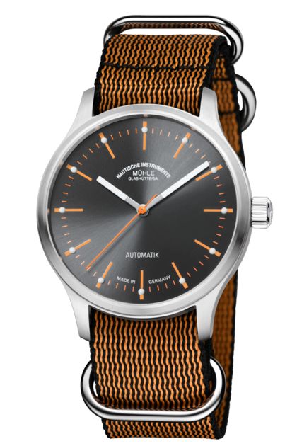 Mühle-Glashütte "Panova" Automatic in SS, Grey Dial