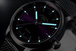 Mühle-Glashütte "Panova" Automatic in SS, Violet Dial
