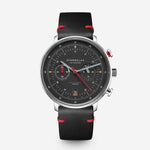 Sternglas "Hamburg Chrono Edition Neuwerk" Quartz Chronograph in Steel, Anthracite Dial