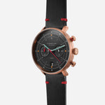 Sternglas "Hamburg Chrono Edition Neuwerk 2.0" Quartz Chronograph in Bronze-Tone, Storm Grey Dial