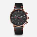 Sternglas "Hamburg Chrono Edition Neuwerk 2.0" Quartz Chronograph in Bronze-Tone, Storm Grey Dial