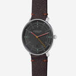Sternglas "Hamburg Neugraphit" Quartz Watch in Stainless Steel, Graphite Dial