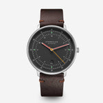 Sternglas "Hamburg Neugraphit" Quartz Watch in Stainless Steel, Graphite Dial