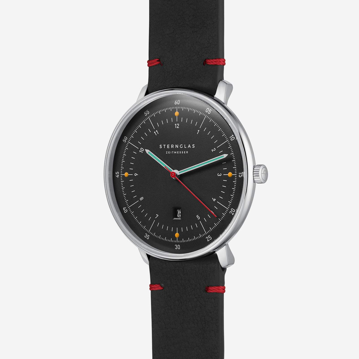 Sternglas "Hamburg Edition Neuwerk 2.0" Quartz Watch in Steel, Storm Grey Dial