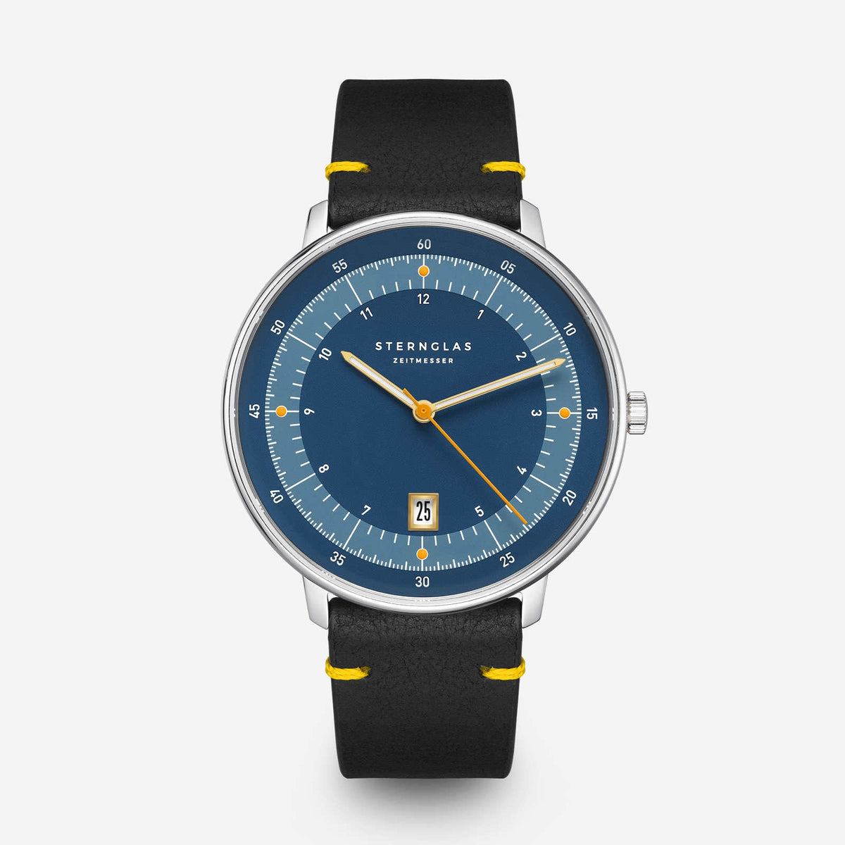Sternglas "Hamburg Edition 1911" Quartz Watch in Stainless Steel, Dark Blue Dial