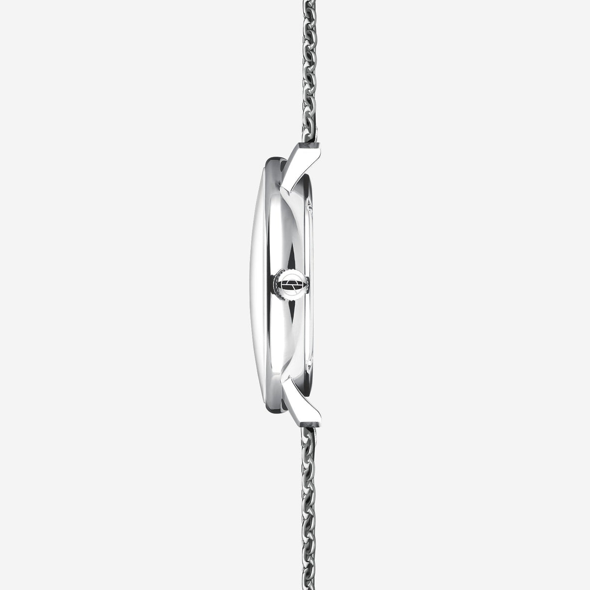 Sternglas "Naos" Quartz Watch in Stainless Steel, Deep Blue Dial