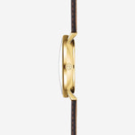 Sternglas "Naos Edition Aventurine" Quartz Watch in Gold-Tone, Dark Green Aventurine Dial