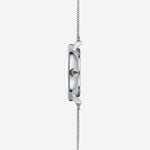 Sternglas "Naos XS Edition Elyra" Women's Quartz Watch in Steel, Sunray Silver Dial