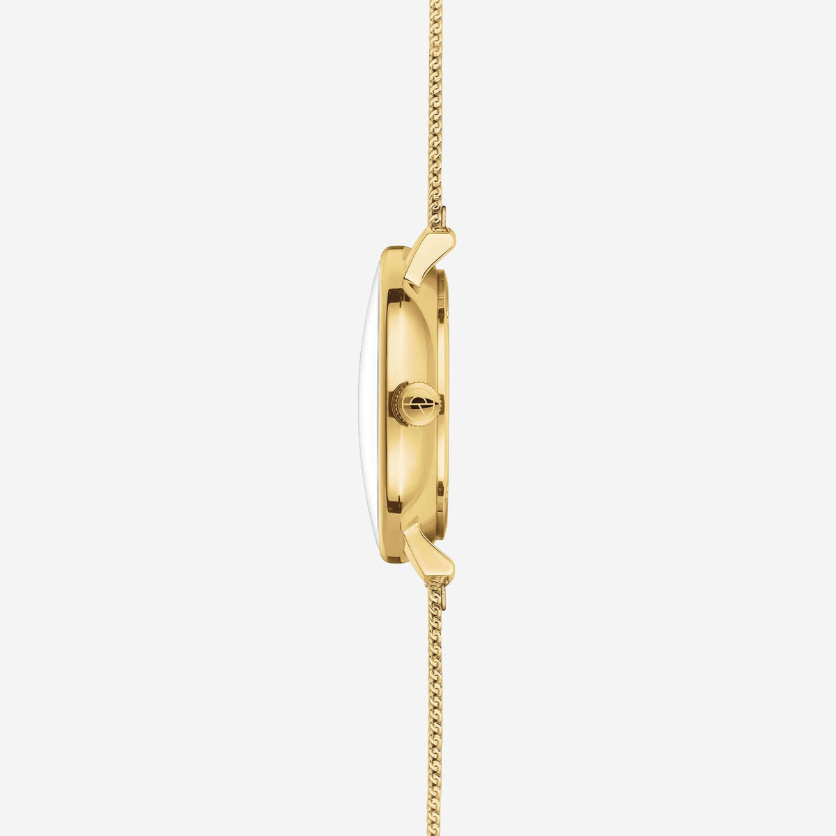 Sternglas "Naos XS Edition Elyra" Women's Quartz Watch in Gold-Tone, Sunray Gold Dial