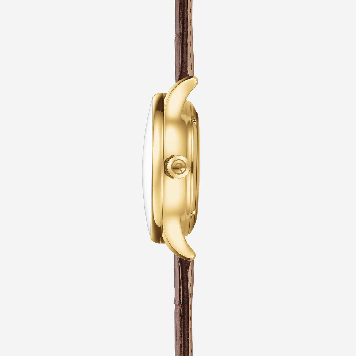 Sternglas "Berlin Automatic" Watch in Gold-Tone Steel, Sepia Dial