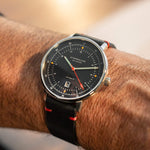 Sternglas "Hamburg Automatic Edition Neuwerk 2.0" Watch in Steel, Storm Grey Dial