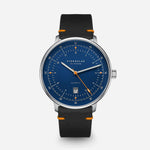 Sternglas "Hamburg Automatic Edition Küste 2.0" Watch in Steel, Dark Blue Dial