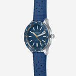 Sternglas "Marus 2.0 Edition Küste" Automatic Dive Watch in Steel, Dark Blue Dial