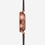Sternglas "Naos Automatic" Watch in Bronze-Tone Steel, Alabaster Dial