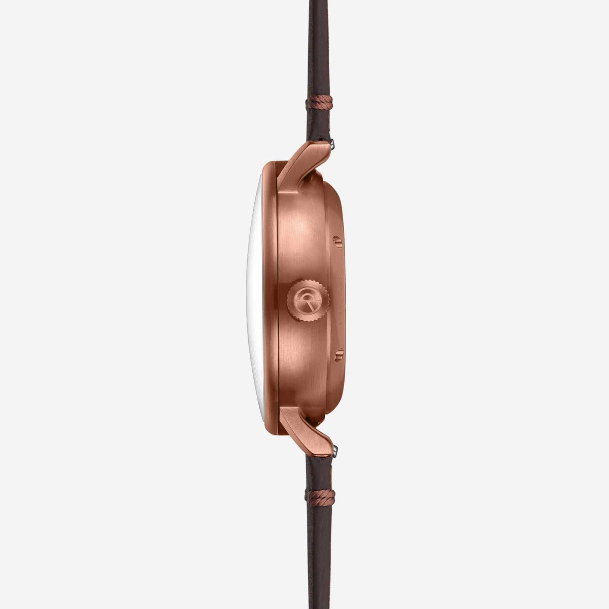 Sternglas "Naos Automatic" Watch in Bronze-Tone Steel, Alabaster Dial