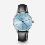 Sternglas "Naos Pro Automatic Edition Tuxberg" Watch in Steel, Ice Blue Dial