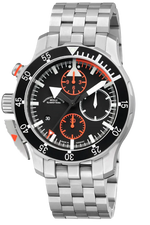 Mühle-Glashütte "S.A.R. Flieger-Chronograph" Automatic in SS, Black Dial
