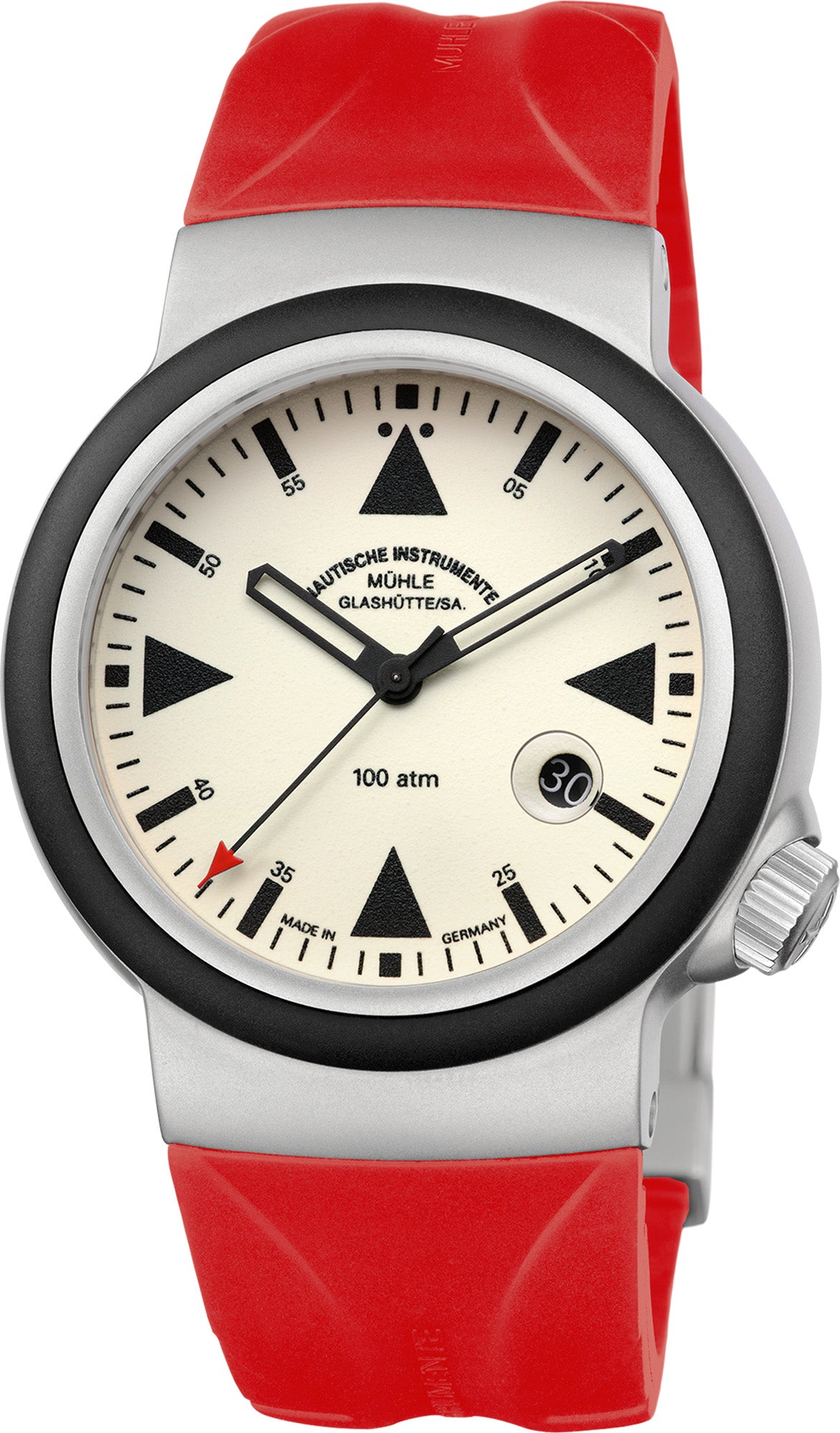 Mühle-Glashütte "S.A.R. Rescue-Timer" Automatic Diver in SS, Cream LUMEN Dial