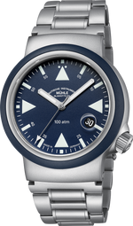 Mühle-Glashütte "S.A.R. Rescue-Timer" Automatic Diver in SS, Nautical Blue Dial