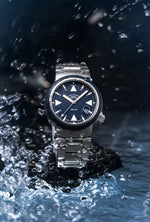 Mühle-Glashütte "S.A.R. Rescue-Timer" Automatic Diver in SS, Nautical Blue Dial