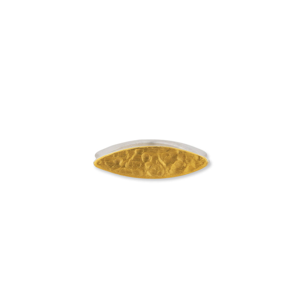 Lika Behar Stockton "Flipper" Diamond & Blue Sapphire Reversible Ring in 24K Gold & Sterling Silver
