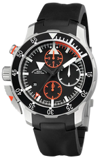 Mühle-Glashütte "S.A.R. Flieger-Chronograph" Automatic in SS, Black Dial