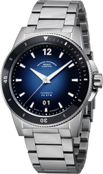 Mühle-Glashütte "Sportivo Big Date" Automatic in SS, Deep Blue Dial