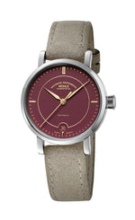 Mühle-Glashütte "Teutonia IV Lady" Women's Automatic, Raspberry Red Dial
