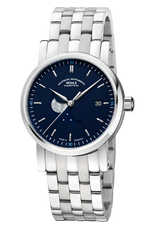 Mühle-Glashütte "Teutonia IV BlueMoon" Moon Phase Automatic, Blue Dial