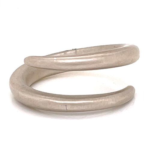 Men's Sterling Silver Free Form Fashion Ring