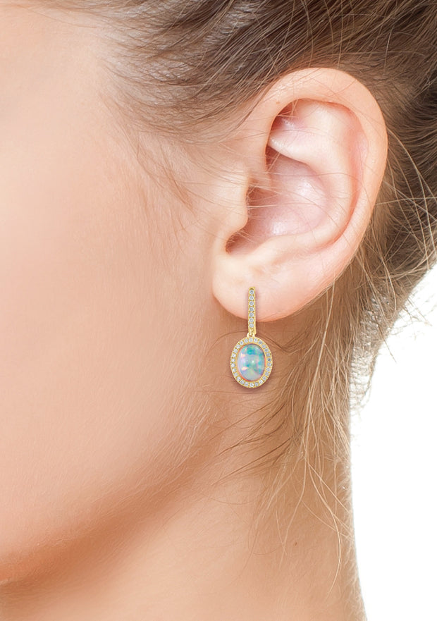 Colored Stone Earring