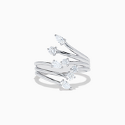 Pave Classica 14K White Gold Diamond Ring