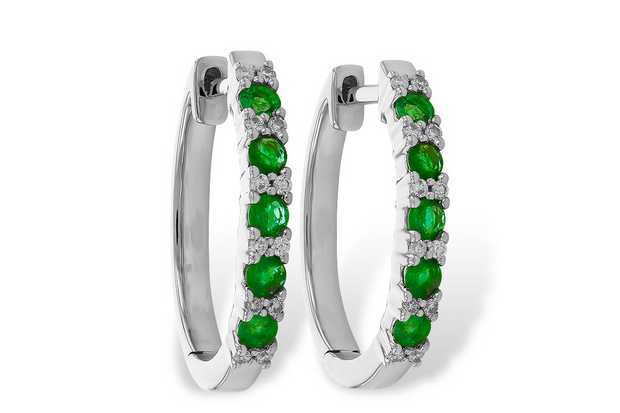Colored Stone Earring