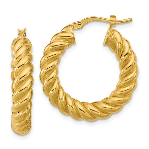 Precious Metal (No Stones) Earring