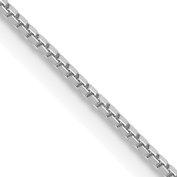 14KW Gold 0.9mm Box 14 inch Chain
