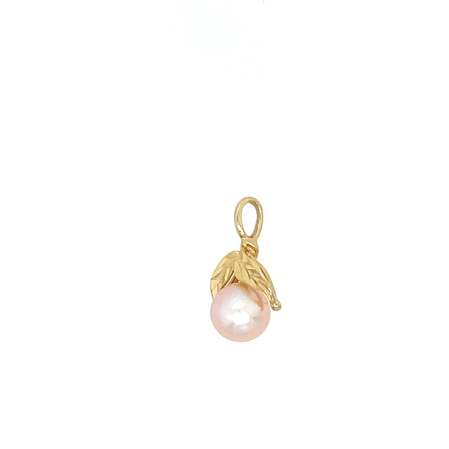 Pearl 14KY Estate Pendant
