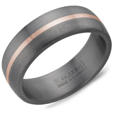 Precious Metal (No Stones) Wedding Bands - Men'