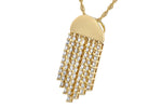 Allison Kaufman Diamond Necklace in 14K Yellow Gold, 0.38 ctw, alternate view