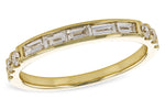 Allison Kaufman Baguette Diamond Wedding Band in 14K Yellow Gold, 0.44 ctw