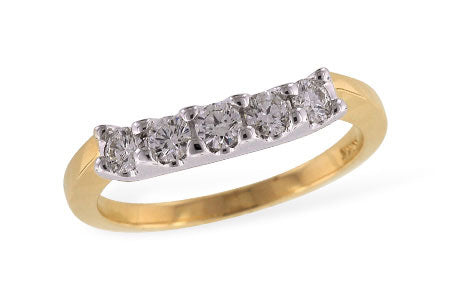 Allison Kaufman Diamond Band Enhancer in 14K Yellow Gold, 0.44 ctw