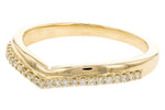 Allison Kaufman Diamond Band Enhancer in 14K Yellow Gold, 0.12 ctw (W2559), alternate view