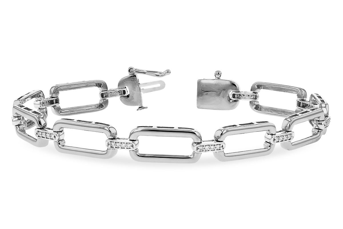 Allison Kaufman Diamond Bracelet in 14K White Gold, 0.25 ctw (B1412)