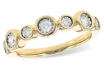 Allison Kaufman Diamond Wedding Band in 14K Yellow Gold, 0.25 ctw (W2335)