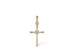Allison Kaufman Diamond Pendant in 14K Yellow Gold, 0.03 ctw (P6468)