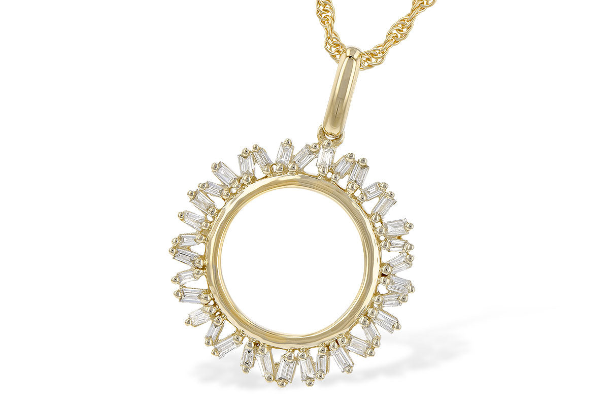 Allison Kaufman Diamond Necklace in 14K Yellow Gold, 0.20 ctw